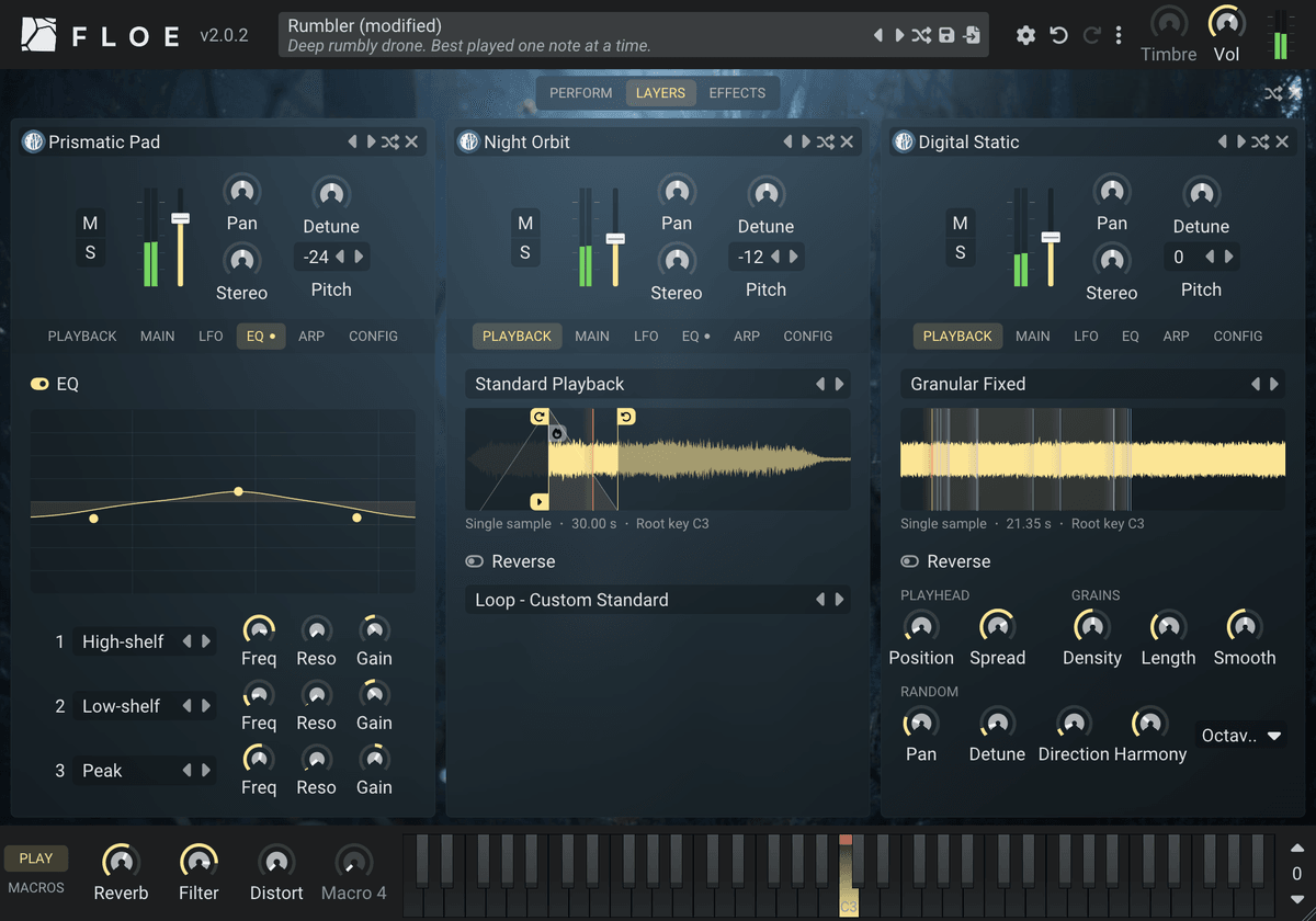 Floe 2.0 GUI screenshot
