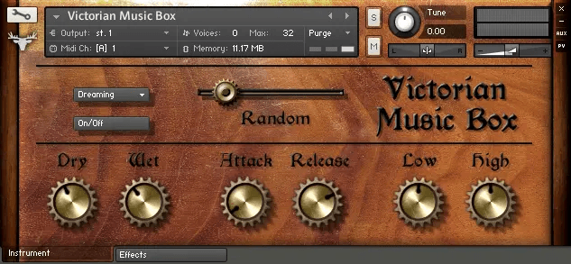 Victorian Music Box — FrozenPlain